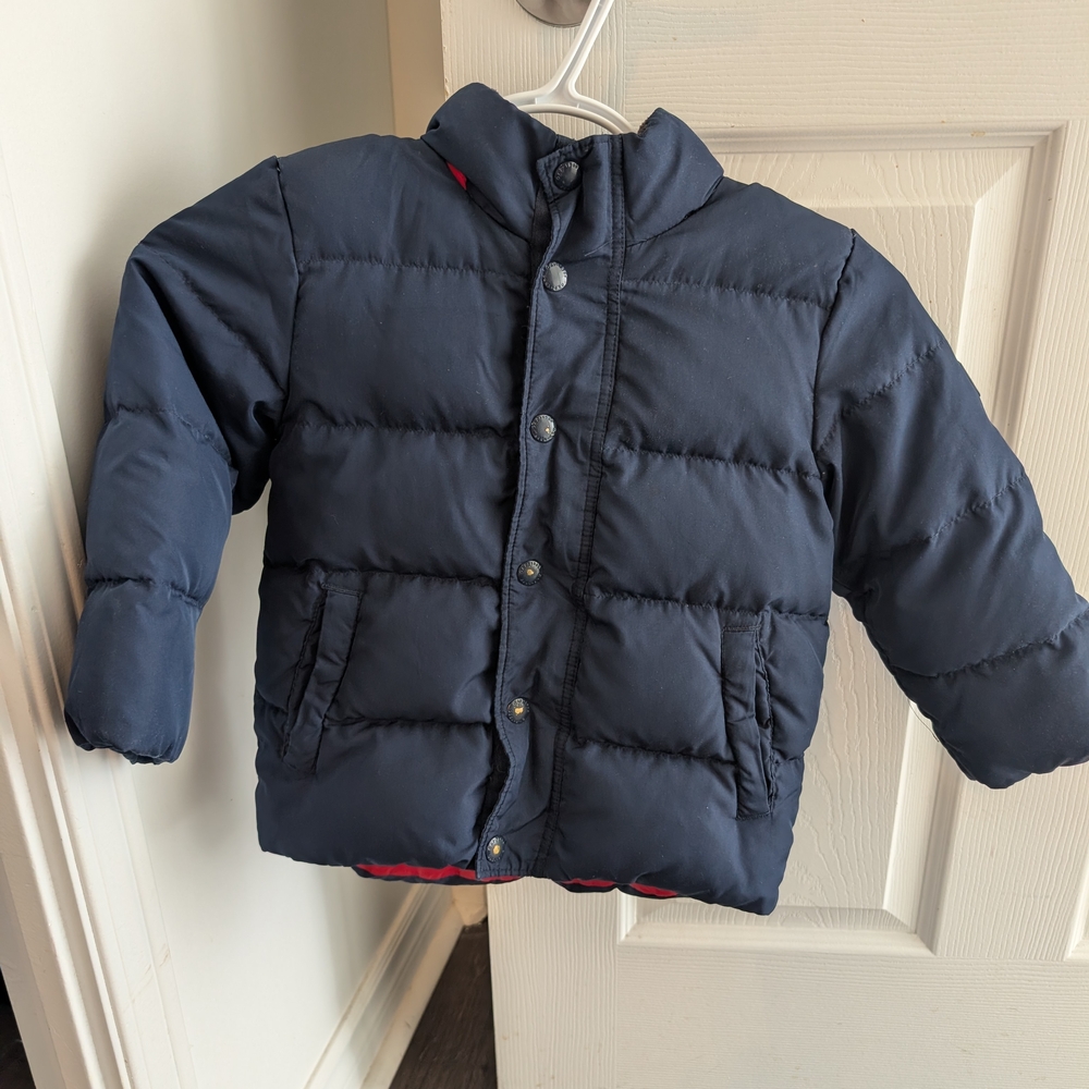 GAP Navy Down Puffer Jacket for Kids - 3 Yr Old size